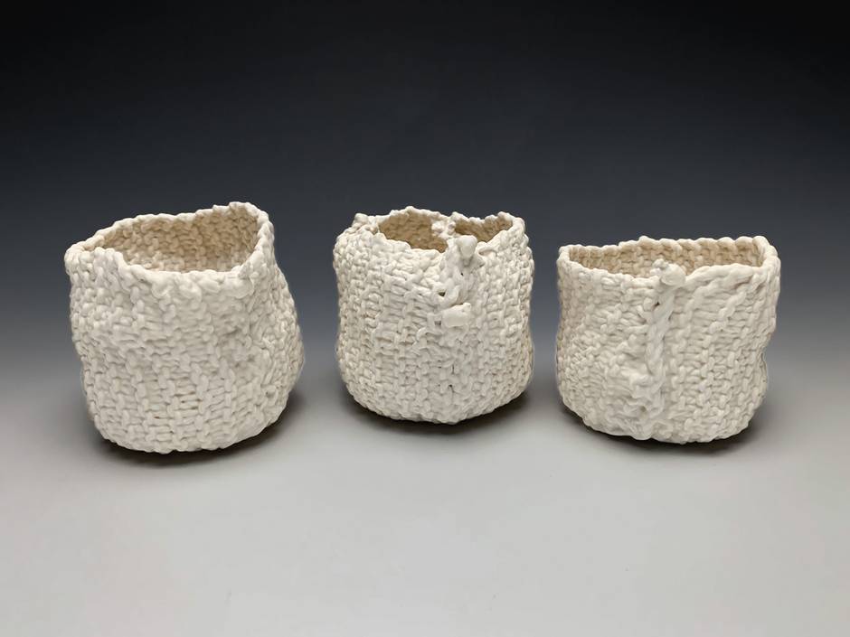 Garter Stitch Vessels