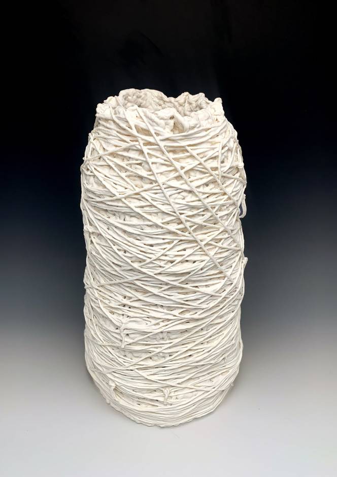 Yarn Wrapped Bottle
