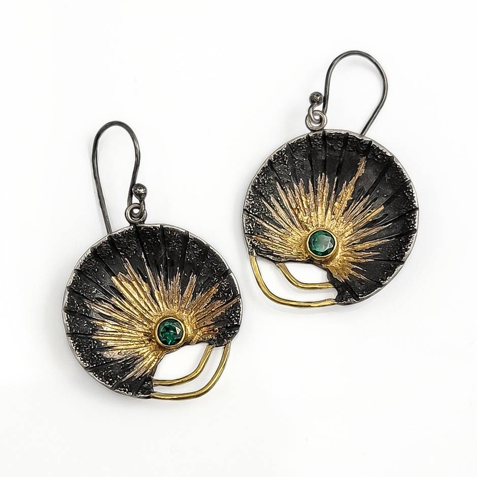 Genesis Light Burst Dangle Earrings