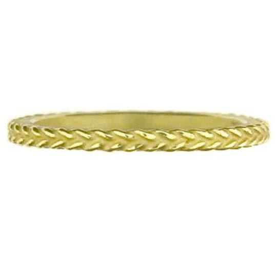 Braided Gold Ring