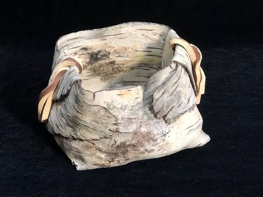 Paper Birch Basket