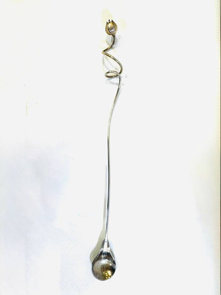 Long Silver Stir Spoon/Cocktail Spoon
