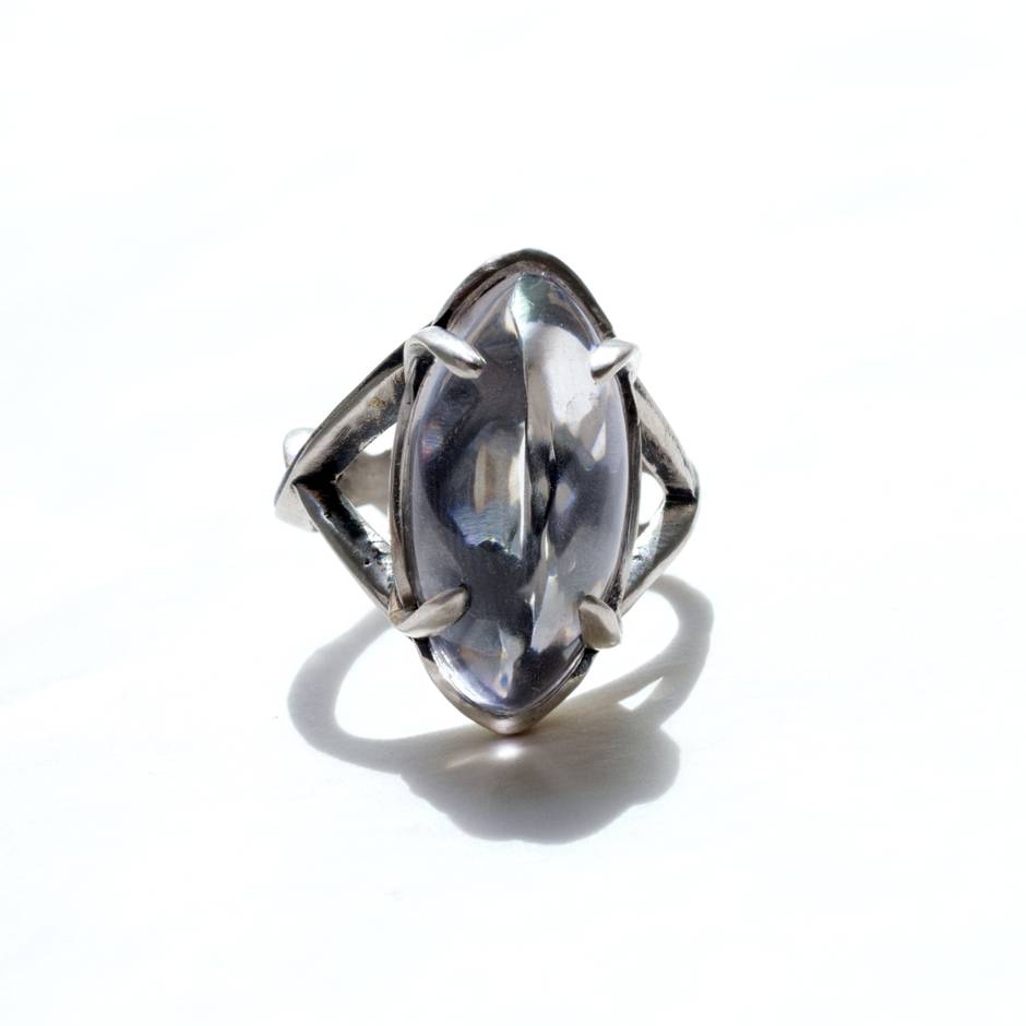 Topaz Crisscross Ring