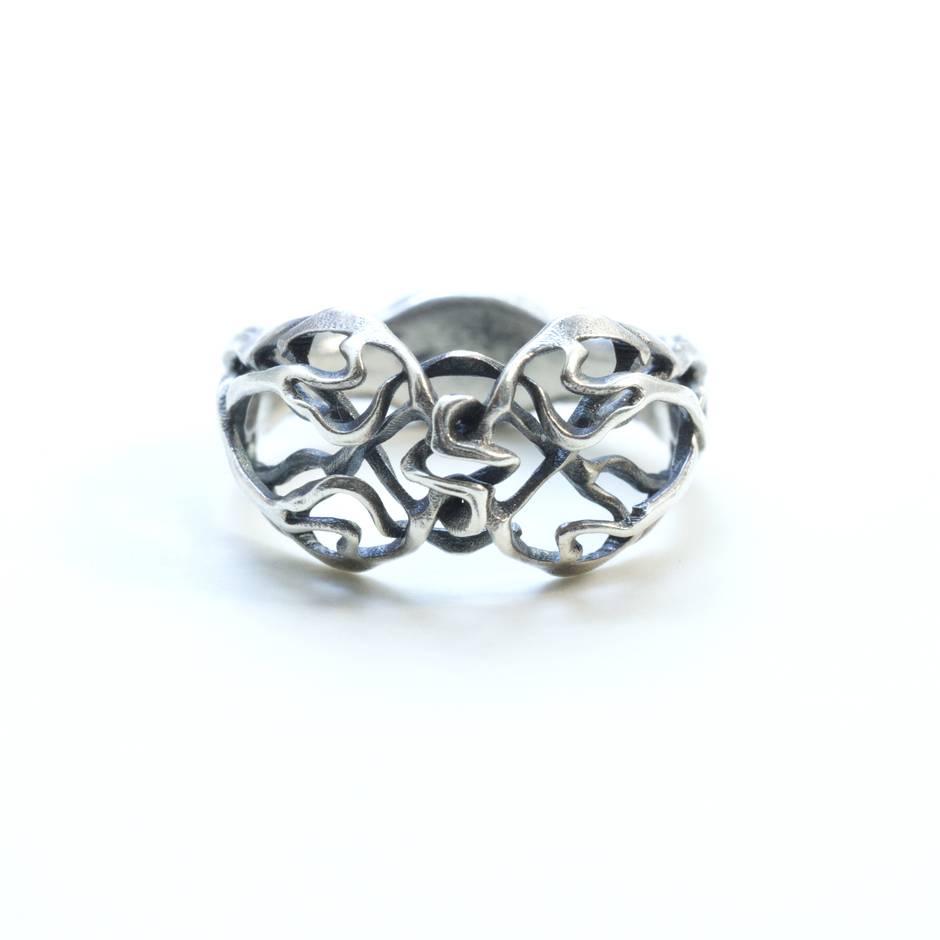 String Ring-Sterling Silver