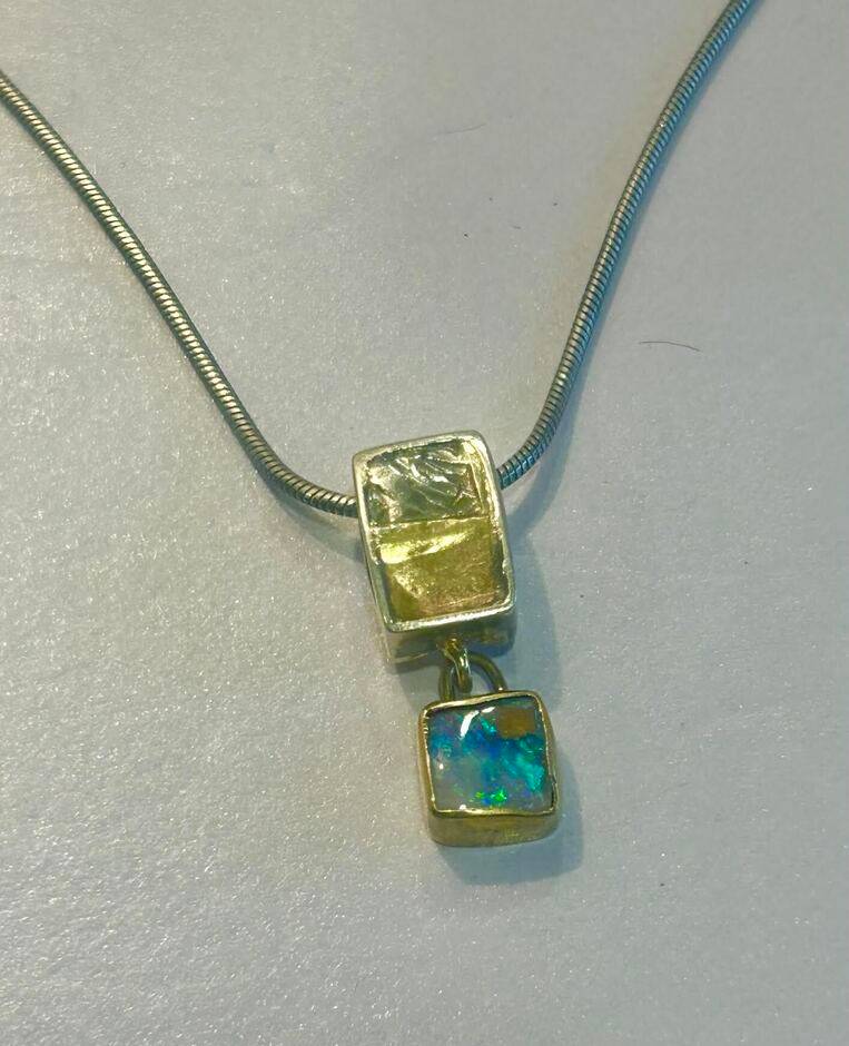 Boulder Opal Pendant