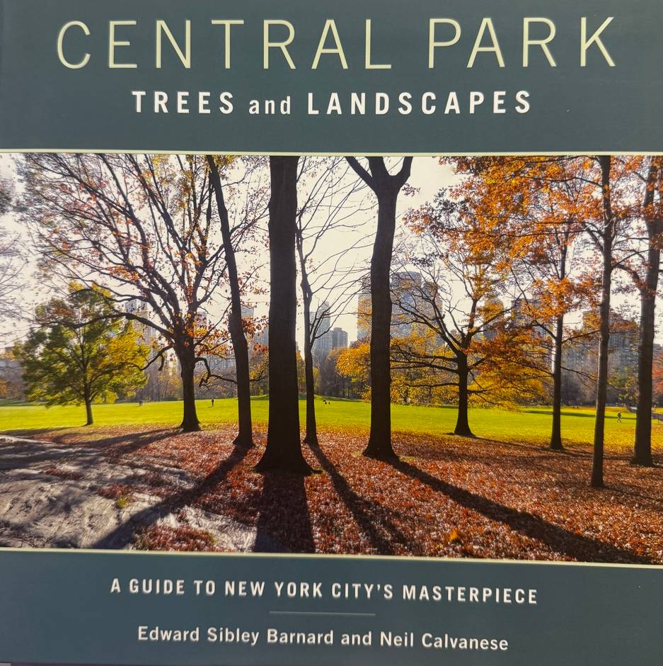Central Park Trees and Landscapes Book