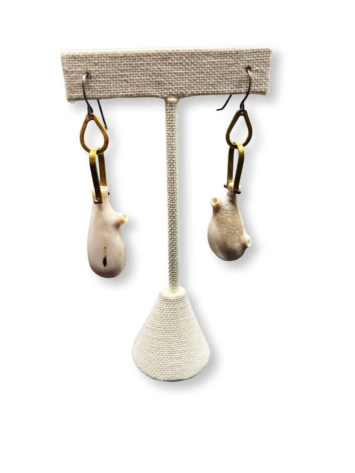 Gourd Bone Earrings