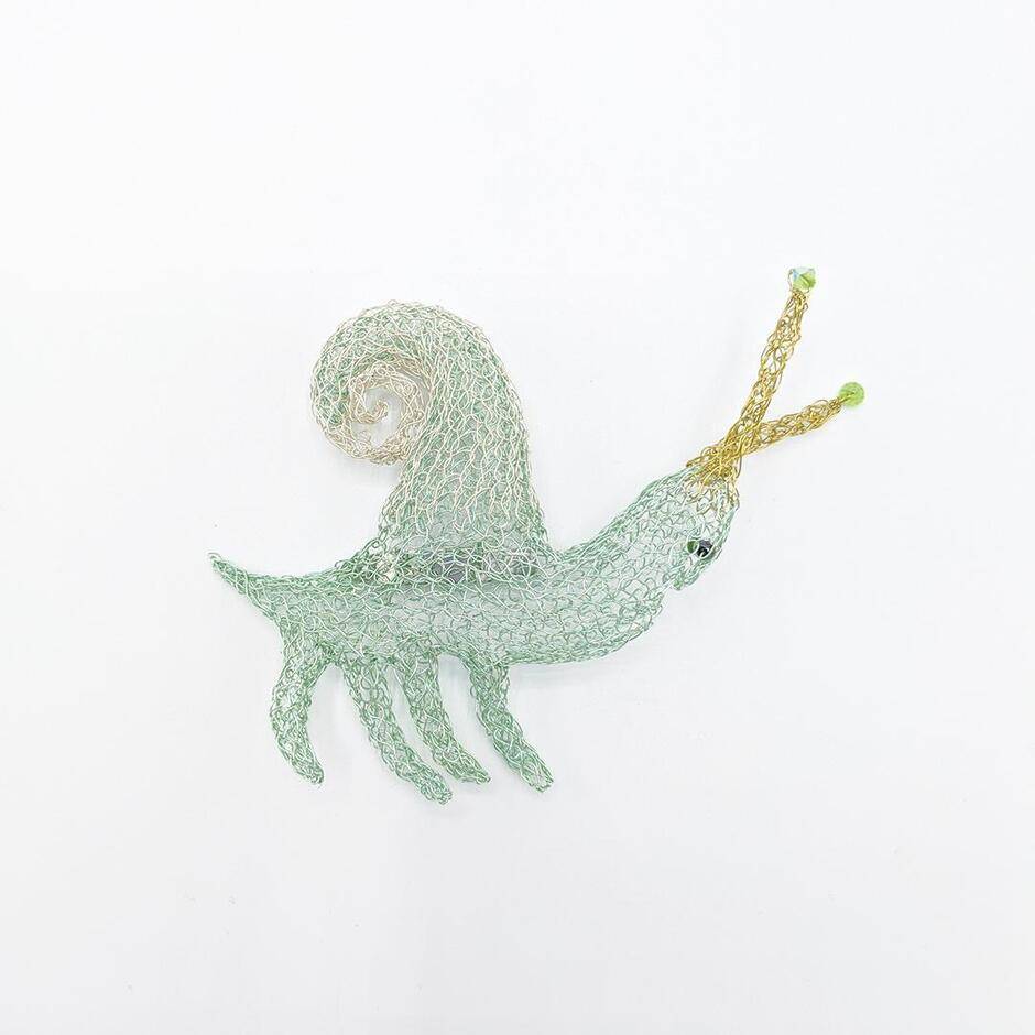 Snail Brooch