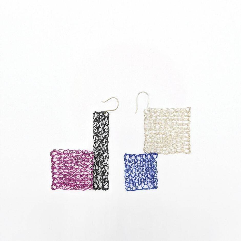 Patchwork-2 Earrings