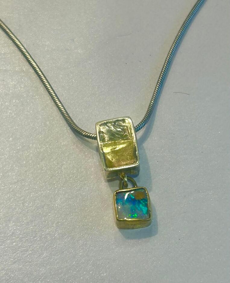 Boulder Opal Pendant
