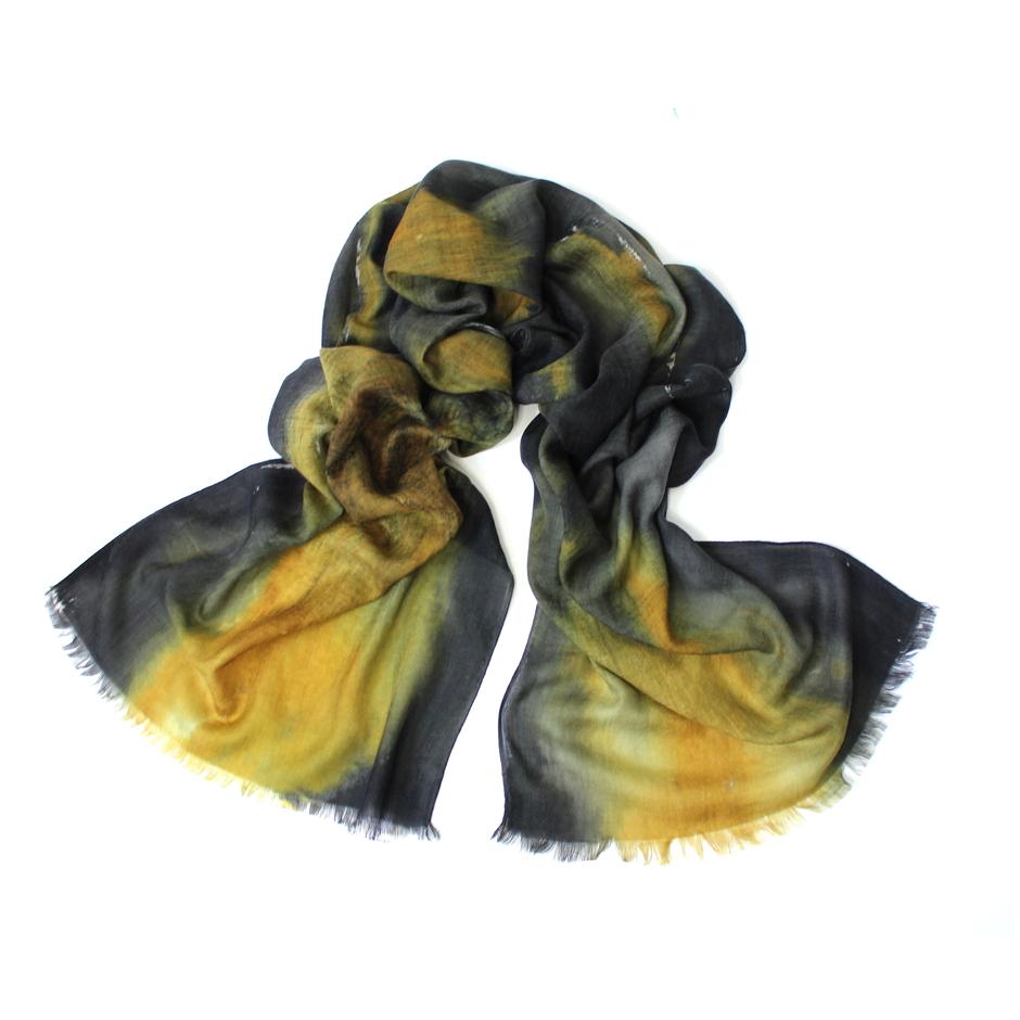Ombre Night Falls Materials Scarf