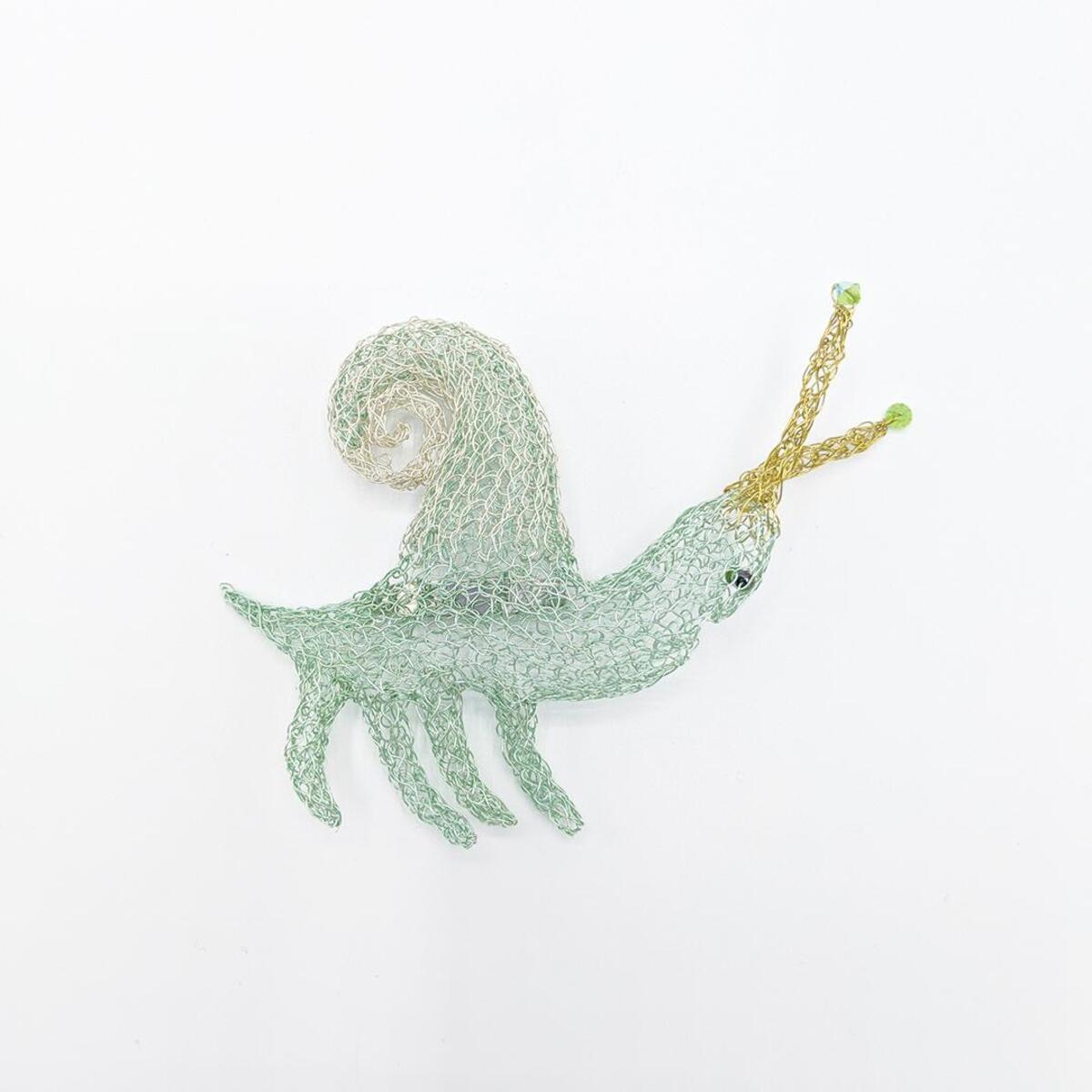 Snail Brooch