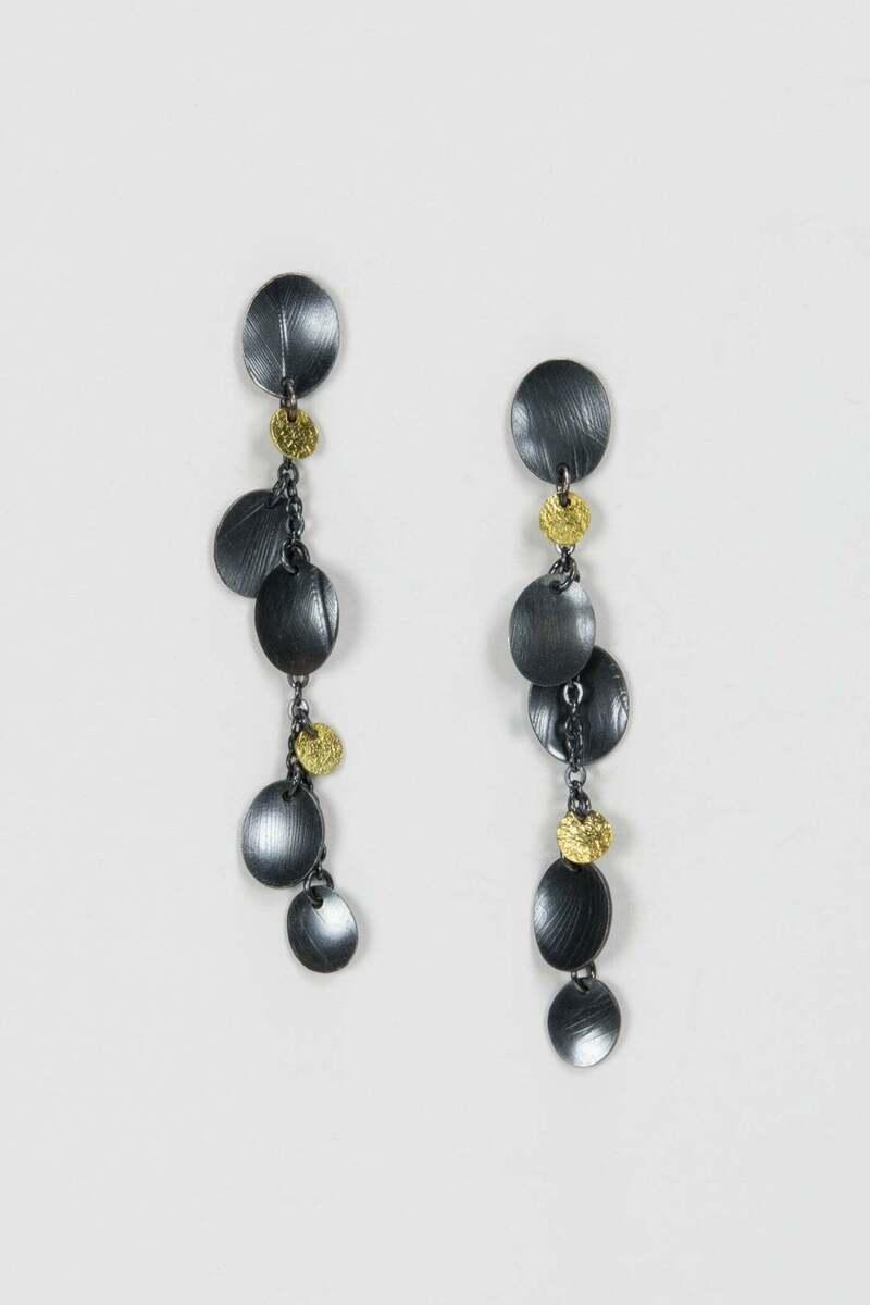 Feather Print Medium Dangles
