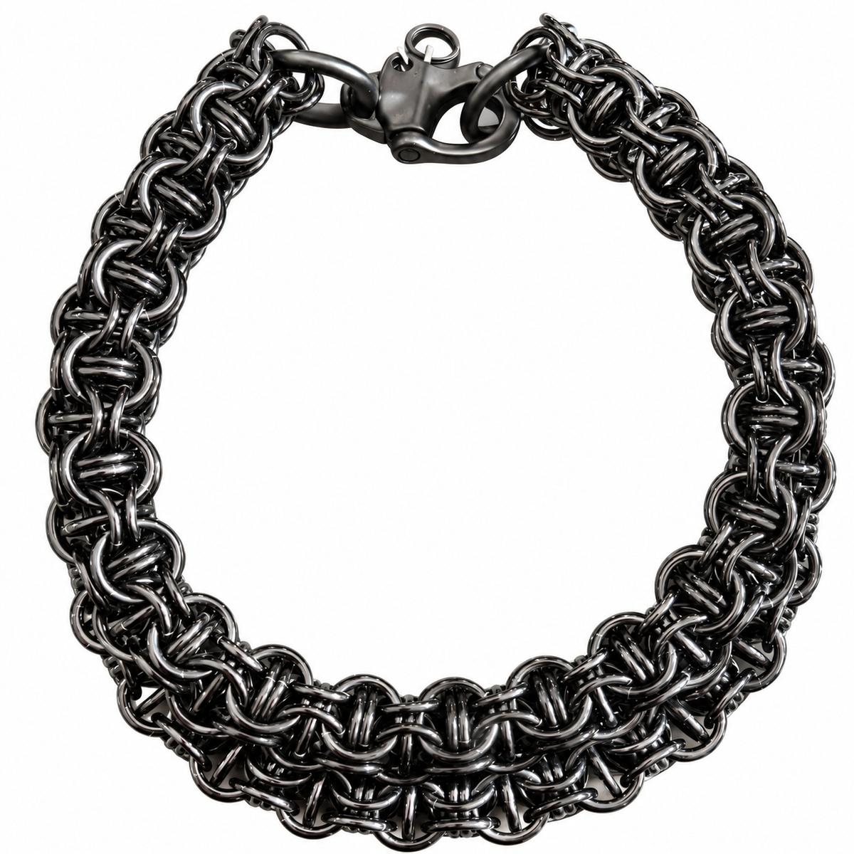 Riley Necklace - Black, image 2