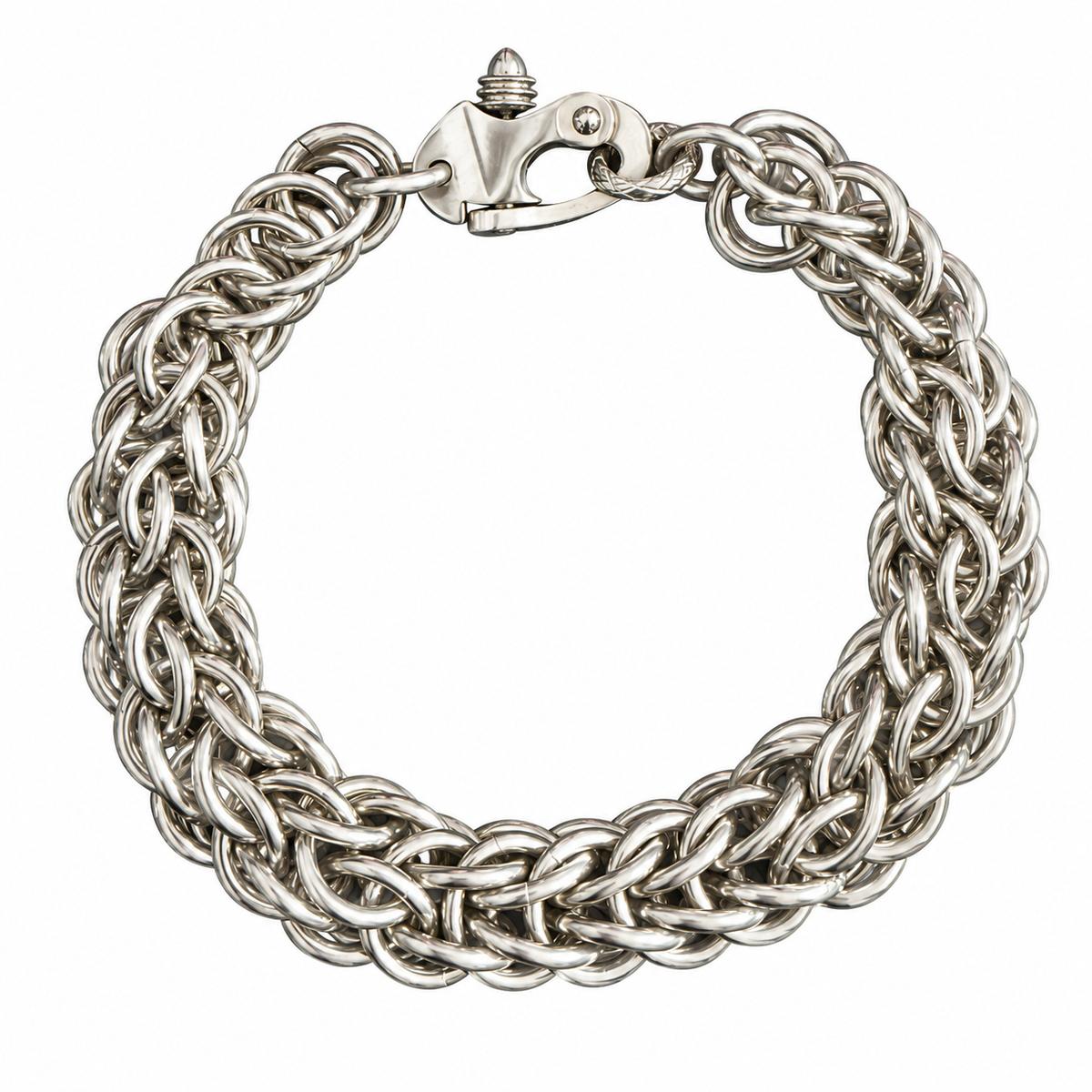 Ciphered Chainmail Bracelet