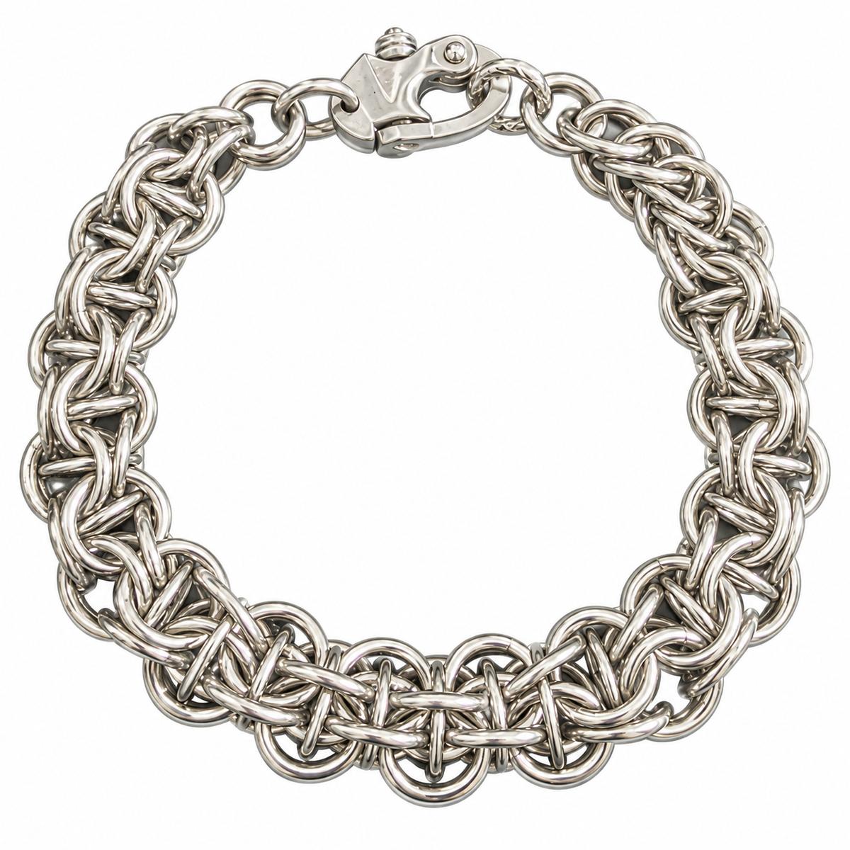 Mirrored Chainmail Bracelet