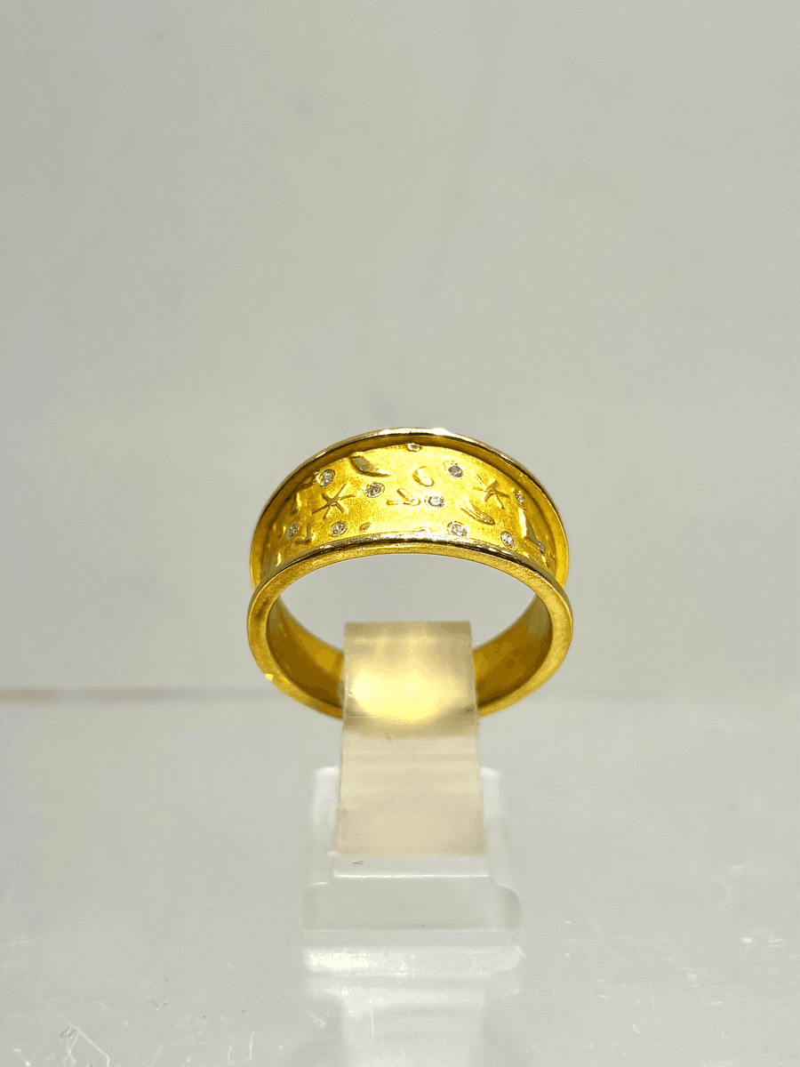 Gold Milky Way Ring, image 2